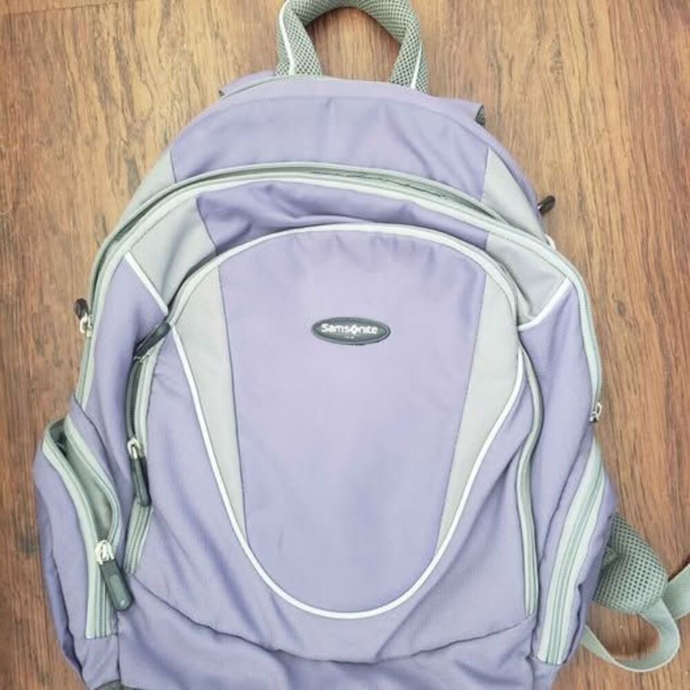 Samsonite Purple Travel Backpack